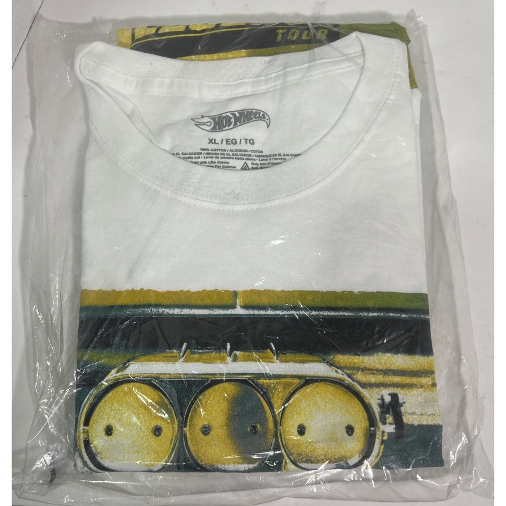 2021 Hot Wheels Legends Tour White Shirt XL
